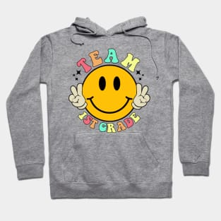 Team First Grade Smiley Hoodie